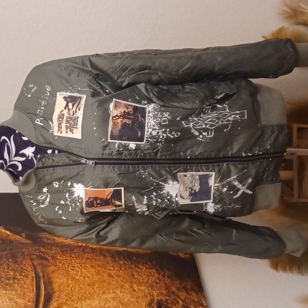 Green Puffer Jacket